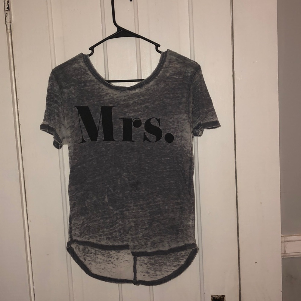 Sheer grey shirt